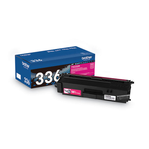 Brother Tn336m High-yield Toner 3500 Page-yield Magenta