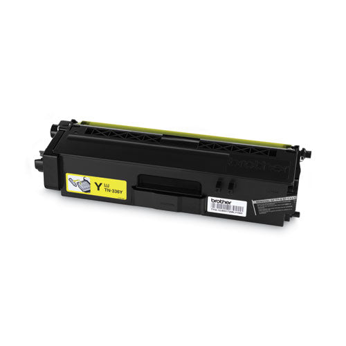 Brother Tn336y High-yield Toner 3500 Page-yield Yellow