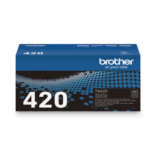 Brother Tn420 Toner 1200 Page-yield Black