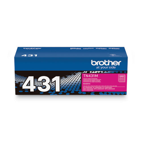 Brother Tn431m Toner 1800 Page-yield Magenta