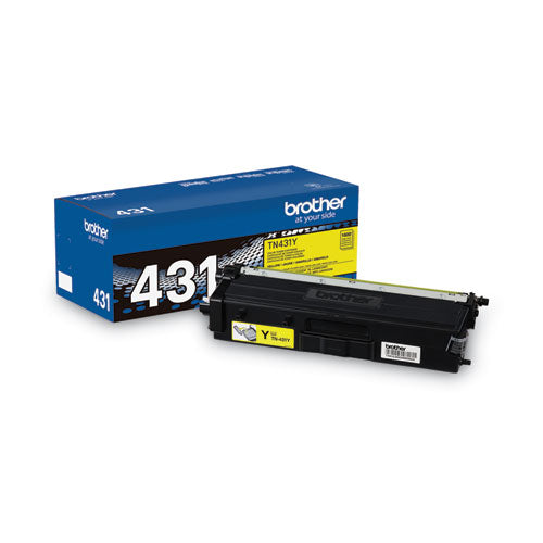 Brother Tn431y Toner 1800 Page-yield Yellow