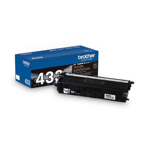 Brother Tn433bk High-yield Toner 4500 Page-yield Black