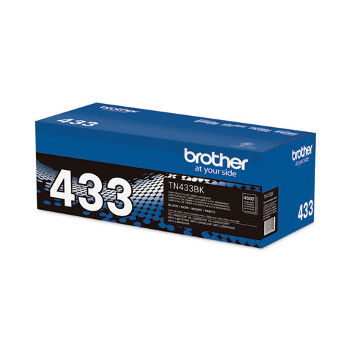 Brother Tn433bk High-yield Toner 4500 Page-yield Black