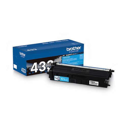 Brother Tn433c High-yield Toner 4000 Page-yield Cyan