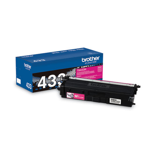 Brother Tn433m High-yield Toner 4000 Page-yield Magenta