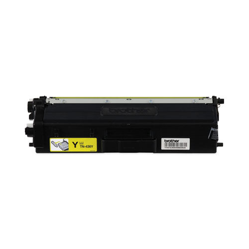 Brother Tn436y Super High-yield Toner 6500 Page-yield Yellow