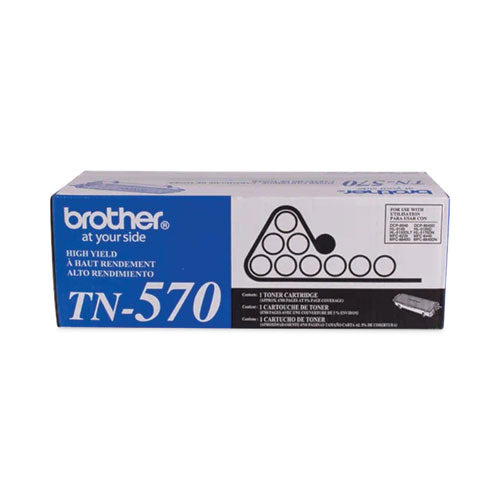 Brother Tn570 High-yield Toner 6700 Page-yield Black