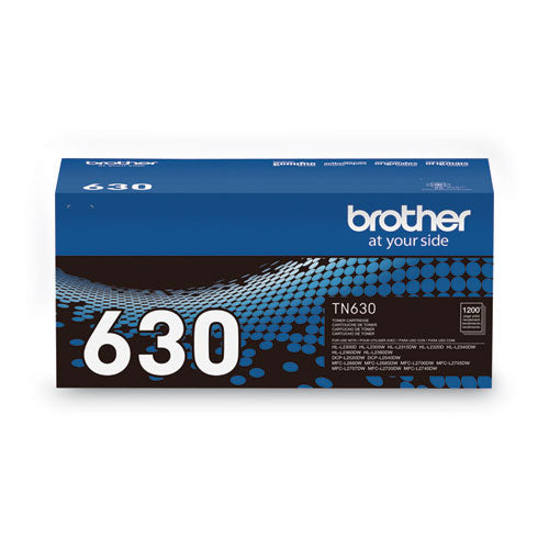 Brother Tn630 Toner 1200 Page-yield Black