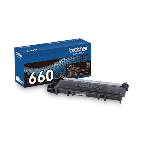 Brother Tn660 High-yield Toner 2600 Page-yield Black