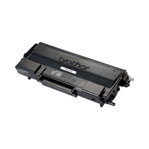 Brother Tn670 High-yield Toner 7500 Page-yield Black