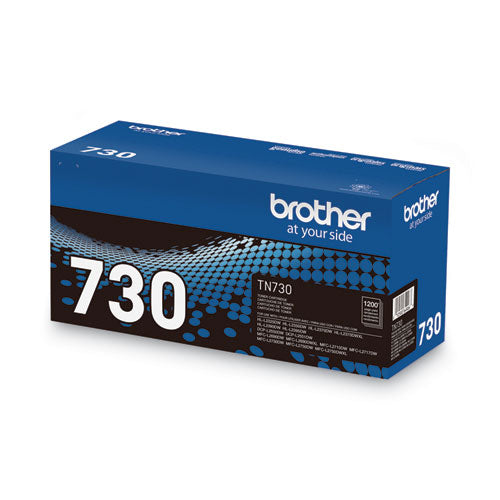 Brother Tn730 Toner 1200 Page-yield Black