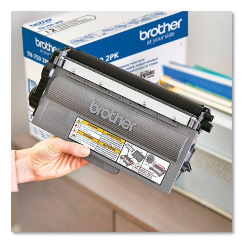 Brother Tn750 High-yield Toner 8000 Page-yield Black