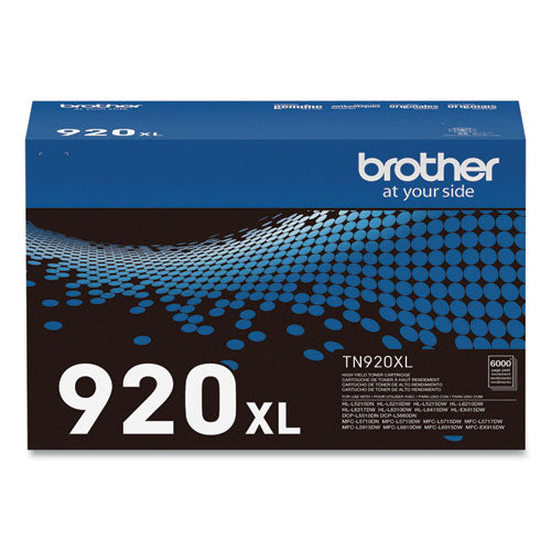 Brother Tn920xl High-yield Toner 6000 Page-yield Black