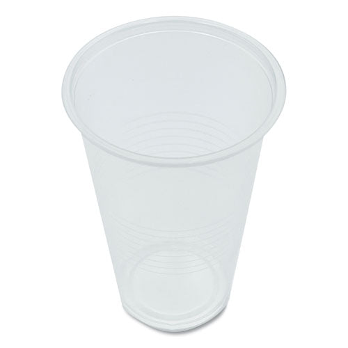 Boardwalk Translucent Plastic Cold Cups 20 Oz Clear 50/pack