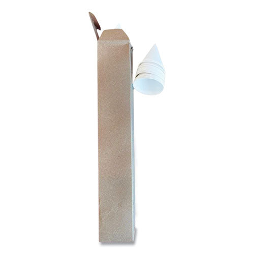 Coffee Pro Paper Cone Cups 3.2 Oz White 200/pack