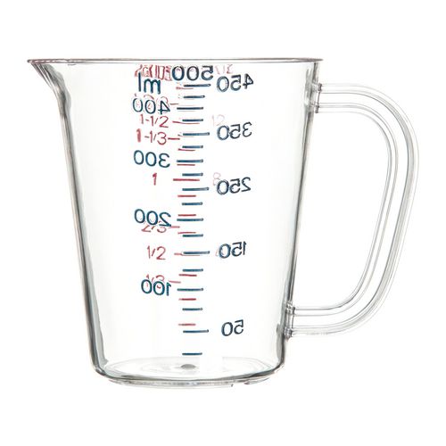 Carlisle Commercial Measuring Cup 1 Pt Clear