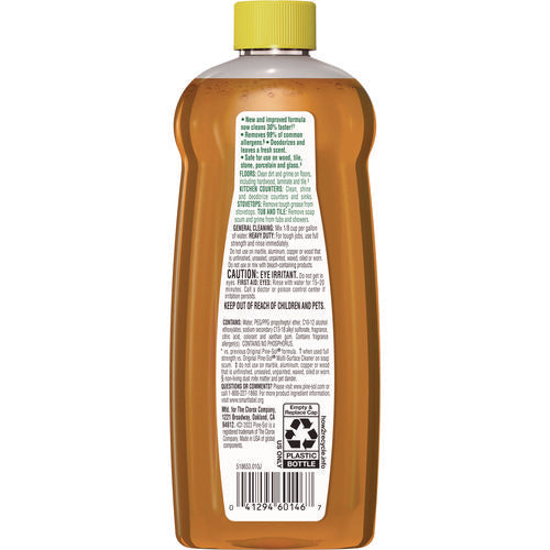 Pine-Sol Multi-surface Cleaner Disinfectant Concentrated Pine Scent 14 Oz Bottle