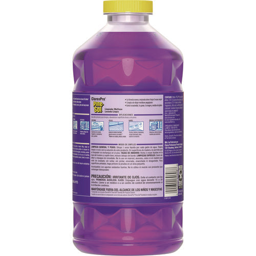 Pine-Sol Cloroxpro Multi-surface Cleaner Concentrated Lavender Clean Scent 80 Oz Bottle 3/Case