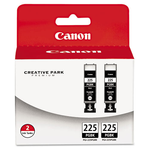 Canon 4530b007aa (pgi-225) Ink Black 2/pack