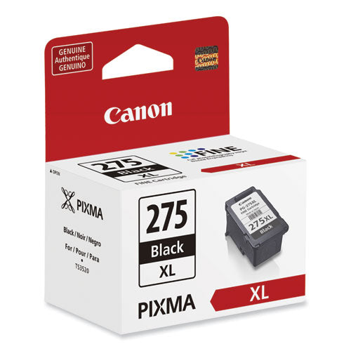Canon 4981c001 (pg-275xl) Chromalife 100 High-yield Ink 400 Page-yield Black
