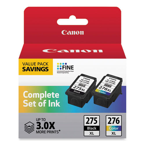 Canon 4981c008 (pg-275xl/cl-276xl) High-yield Multipack Ink Black/tri-color