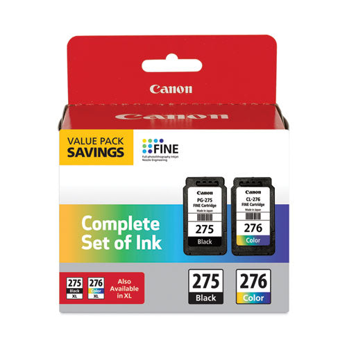 Canon 4988c005 (pgi-275; Cli-276) Multipack Ink Black/tri-color