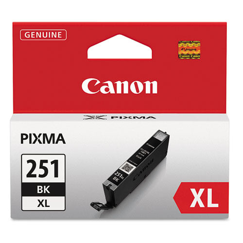 Canon 6448b001 (cli-251xl) Chromalife100+ High-yield Ink 5530 Page-yield Black