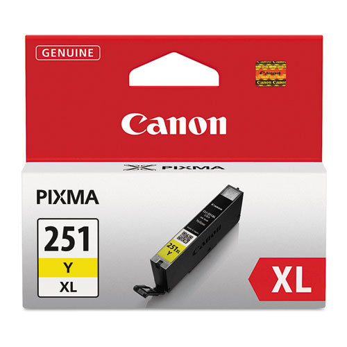 Canon 6451b001 (cli-251xl) Chromalife100+ High-yield Ink 695 Page-yield Yellow
