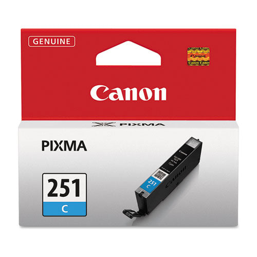 Canon 6514b001 (cli-251) Chromalife100+ Ink 304 Page-yield Cyan