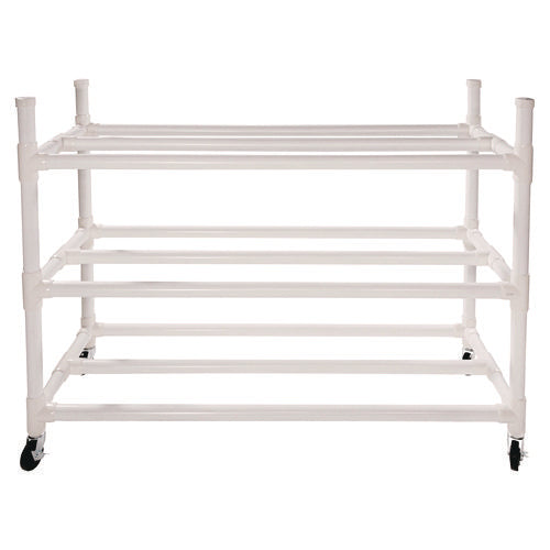 Champion Sports 30 Basketball Heavy-duty Cart Heavy-duty Plastic 176 Lb Capacity 19x55x45 White
