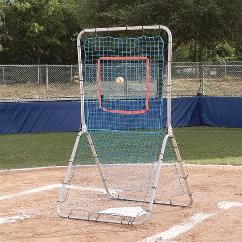 Champion Sports Multi-sport Pitch Back Screen 72"x42" 1.25" Dia Frame