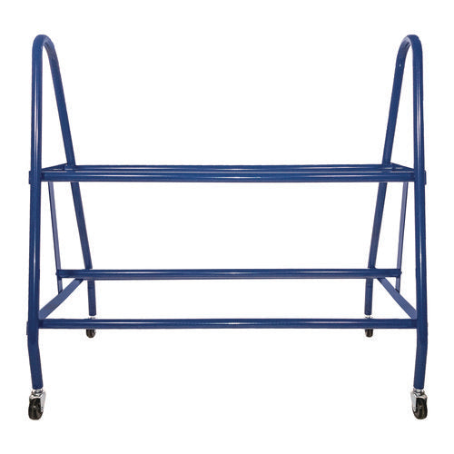 Champion Sports Heavy-duty Deluxe Ball Cart Metal 132 Lb Capacity 17.5x38x35.75 Blue