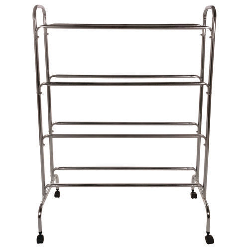 Champion Sports Powder-coated Ball Cart Metal 132 Lb Capacity 17x41x53 Silver