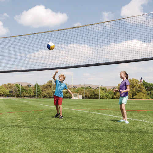 Champion Sports Deluxe Volleyball/badminton Tournament Set (4) Rackets/(2) Shuttlecocks/(2) Birdies/net/pump/volleyball