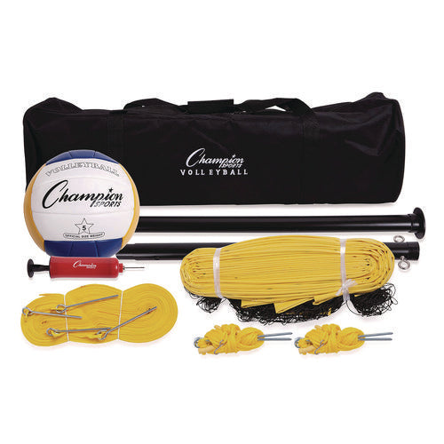 Champion Sports Tournament Series Volleyball Set With Carry Bag