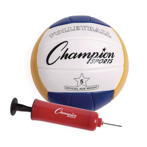 Champion Sports Tournament Series Volleyball Set With Carry Bag