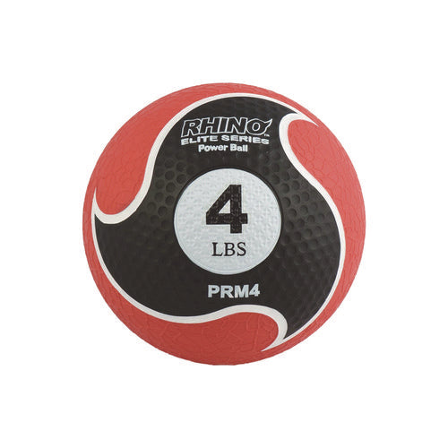 Champion Sports Rhino Elite Medicine Ball  4 Lb Red
