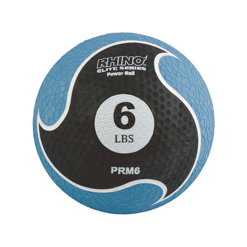 Champion Sports Rhino Elite Medicine Ball 6 Lb Blue