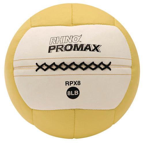 Champion Sports Rhino Promax Medicine Ball 8 Lb Yellow