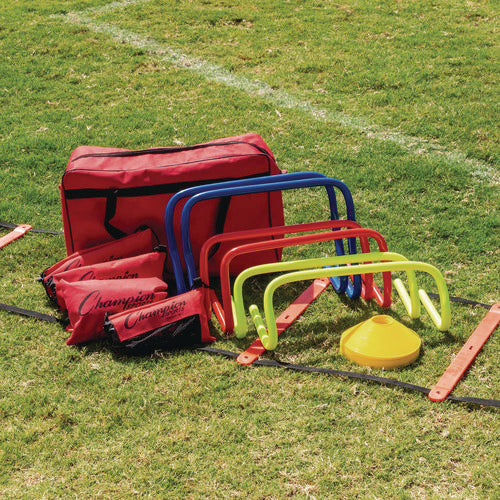 Champion Sports Speed And Agility Kit With Carry Bag