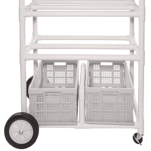 Champion Sports High Impact All-terrain Heavy-duty Cart Plastic 176 Lb Capacity 19x53x58 White