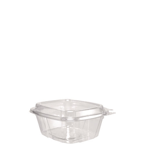 Dart Clearpac Safeseal Tamper-resistant/evident Containers Domed Lid 16 Oz 4.9x2.9x5.5 Clear Plastic 100/bag 2 Bags/ct