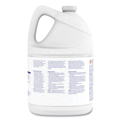 Diversey Carpet Extraction Rinse Floral Scent 1 Gal Bottle 4/Case