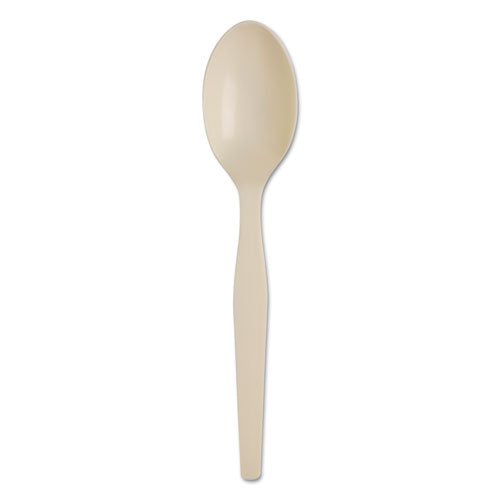 Dixie Smartstock Plastic Cutlery Refill Spoons 6" Series-o Mediumweight Bio-blend Beige 40/pack 24 Packs/Case