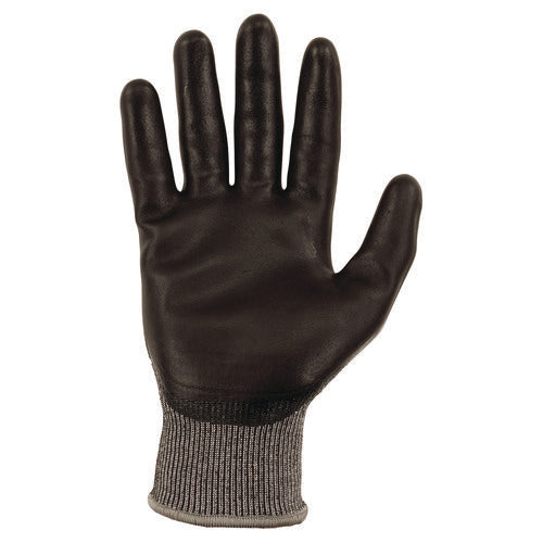 Ergodyne Proflex 7072 Ansi A7 Nitrile-coated Cr Gloves Gray X-small Pair