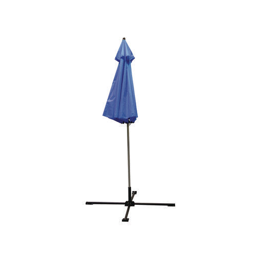 Ergodyne Shax 6199 Lightweight Work Umbrella And Stand Kit 90" Span 92" Long Blue Canopy