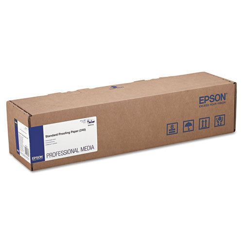 Epson Standard Proofing Paper Roll 9 Mil 24"x100 Ft Semi-matte White