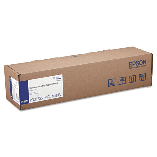 Epson Standard Proofing Paper Roll Swop3 9 Mil 24"x100 Ft Semi-matte White