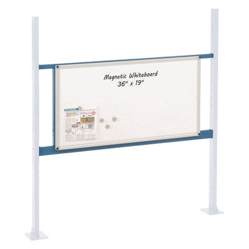 Global Industrial Workbench Whiteboard Panel Kit Steel/aluminum 48"