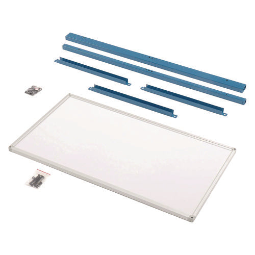 Global Industrial Workbench Whiteboard Panel Kit Steel/aluminum 48"